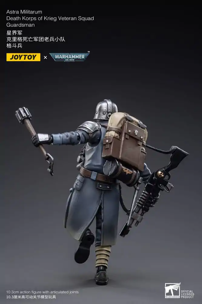 Warhammer 40k Action Figure 1/18 Astra MilitarumDeath Korps of Krieg Veteran Squad Guardsman 11 cm termékfotó