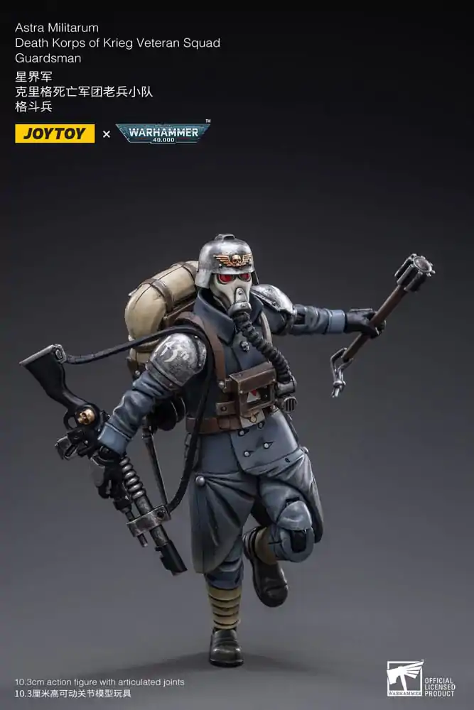 Warhammer 40k Action Figure 1/18 Astra MilitarumDeath Korps of Krieg Veteran Squad Guardsman 11 cm termékfotó