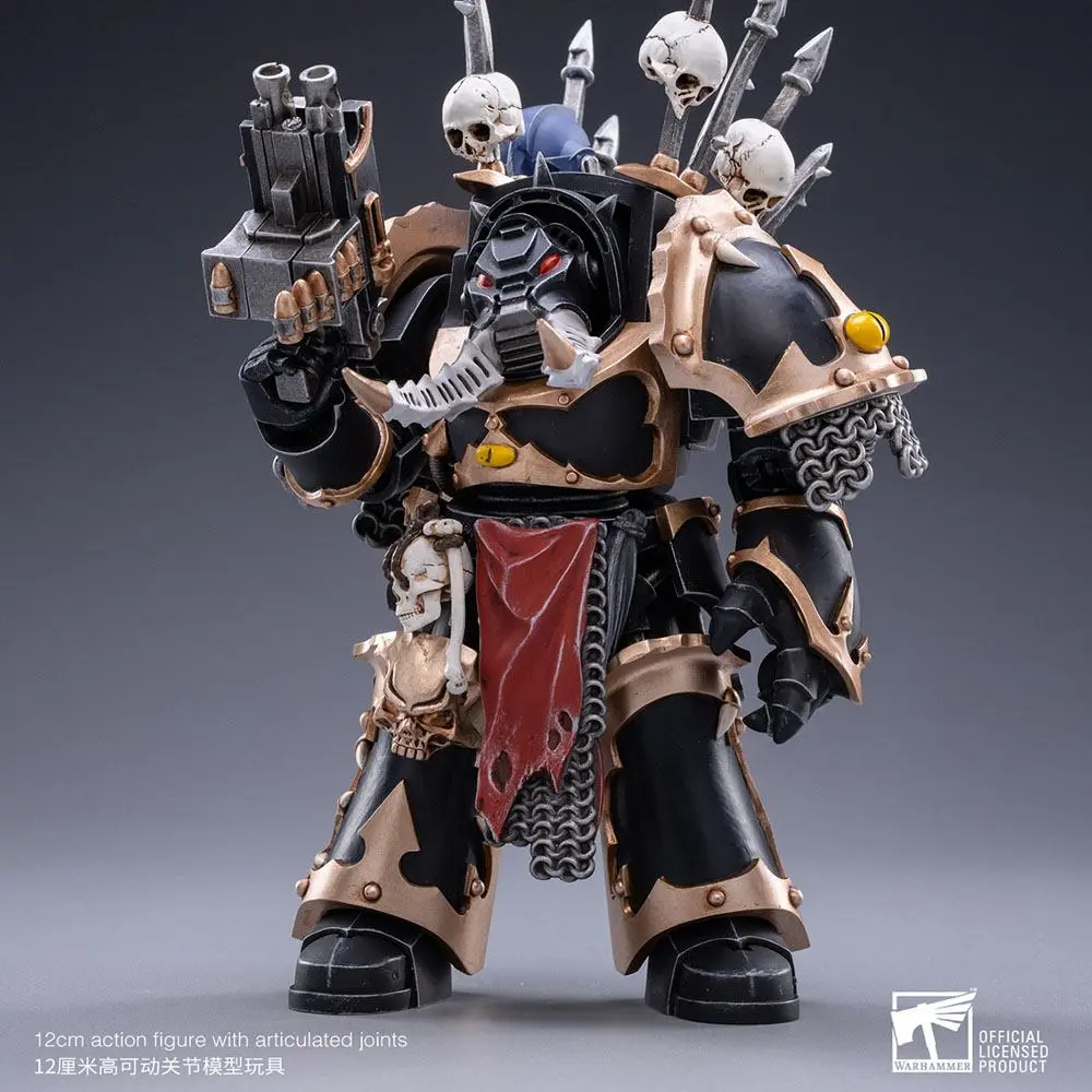 Warhammer 40k Action Figure 1/18 Black Legion Brother Bathalorr 17 cm product photo