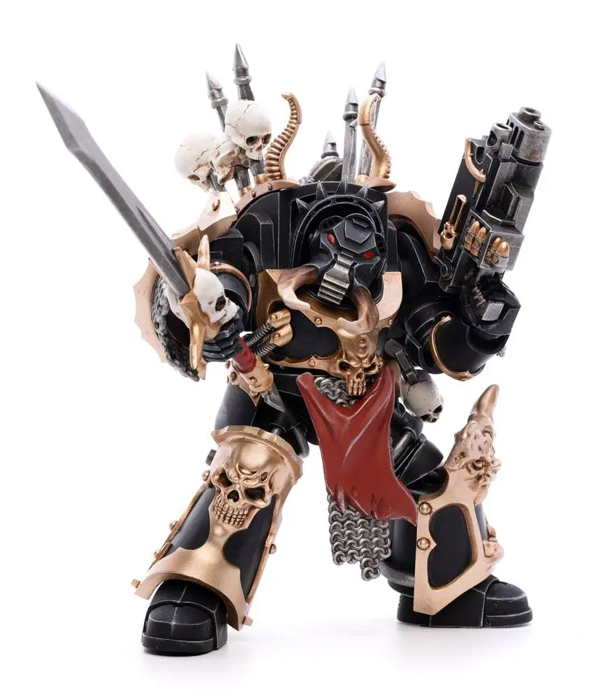 Warhammer 40k Action Figure 1/18 Black Legion Brother Gnarl 17 cm product photo