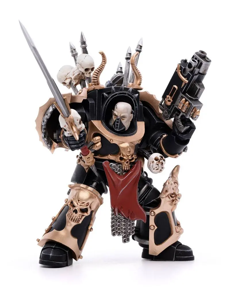 Warhammer 40k Action Figure 1/18 Black Legion Brother Gnarl 17 cm product photo