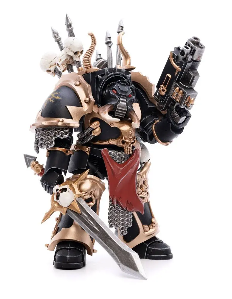 Warhammer 40k Action Figure 1/18 Black Legion Brother Gnarl 17 cm product photo