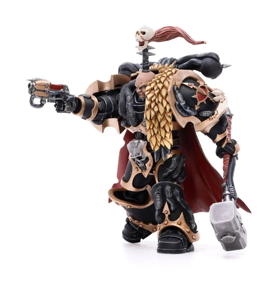 Warhammer 40k Action Figure 1/18 Black Legion Chaos Lord Khalos the Ravager 16 cm product photo