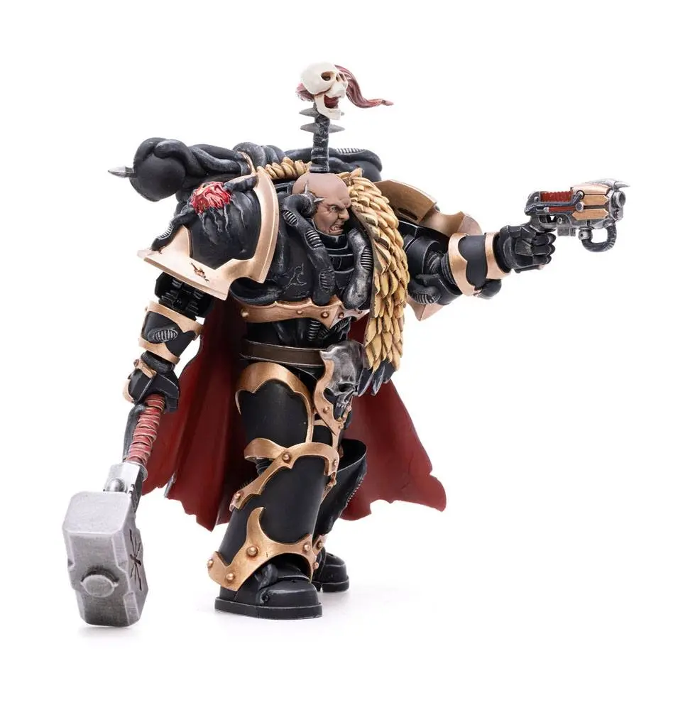 Warhammer 40k Action Figure 1/18 Black Legion Chaos Lord Khalos the Ravager 16 cm product photo