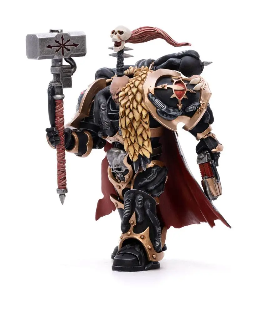 Warhammer 40k Action Figure 1/18 Black Legion Chaos Lord Khalos the Ravager 16 cm product photo