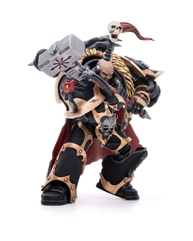 Warhammer 40k Action Figure 1/18 Black Legion Chaos Lord Khalos the Ravager 16 cm product photo