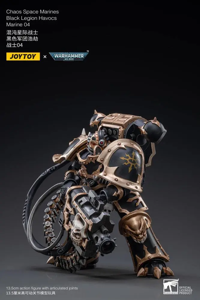 Warhammer 40k Action Figure 1/18 Black Legion Havocs Marine 04 14 cm product photo
