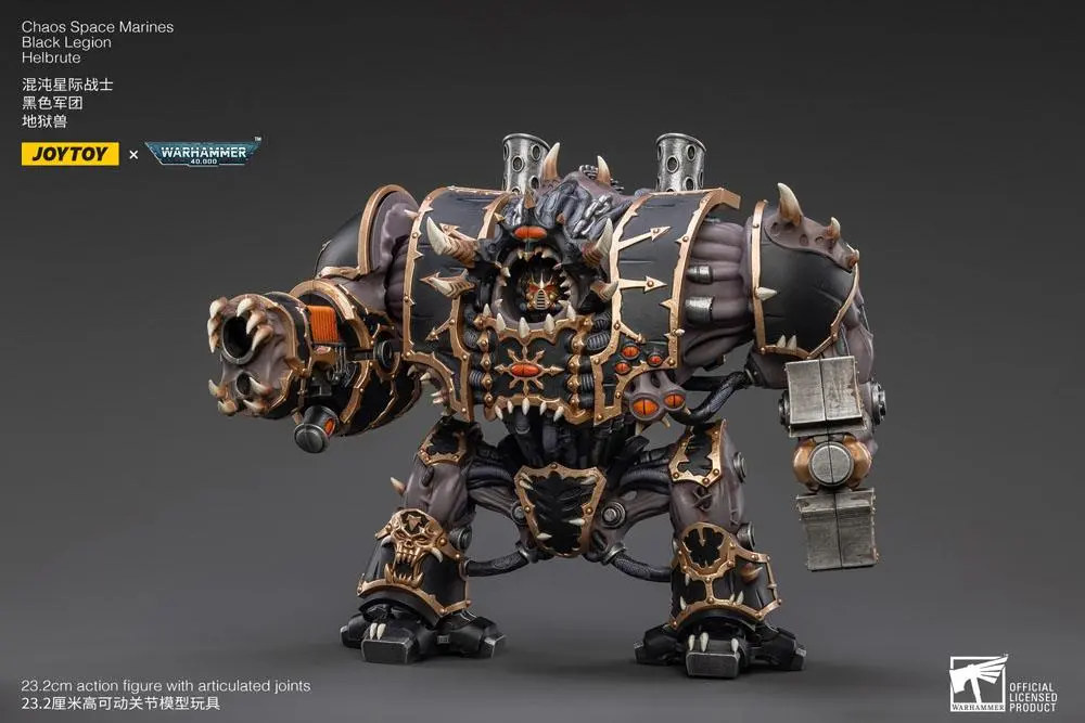Warhammer 40k Action Figure 1/18 Black Legion Helbrute 23 cm product photo