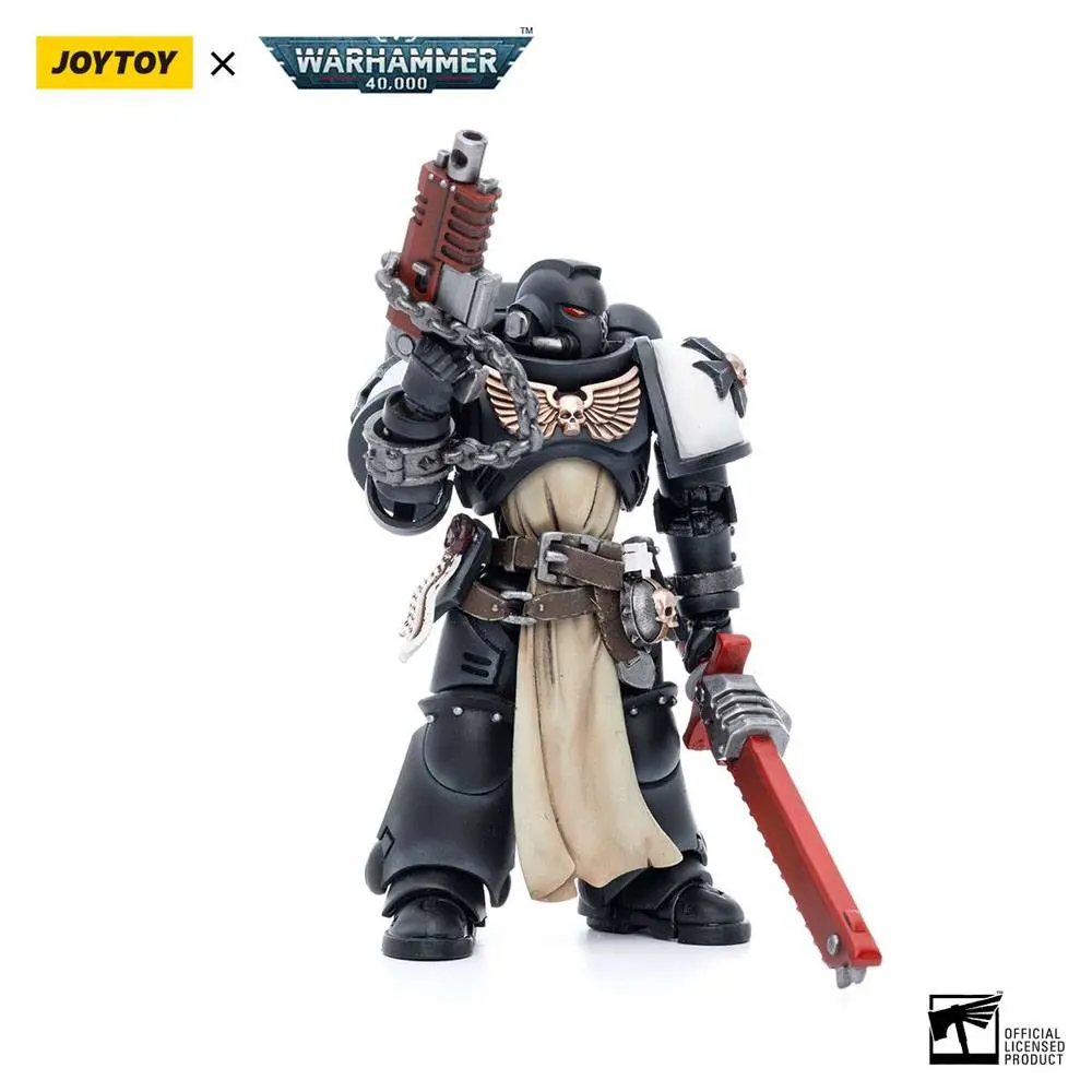 Warhammer 40k Action Figure 4-Pack 1/18 Black Templars Army Primaris Crusader Squad 12 cm product photo