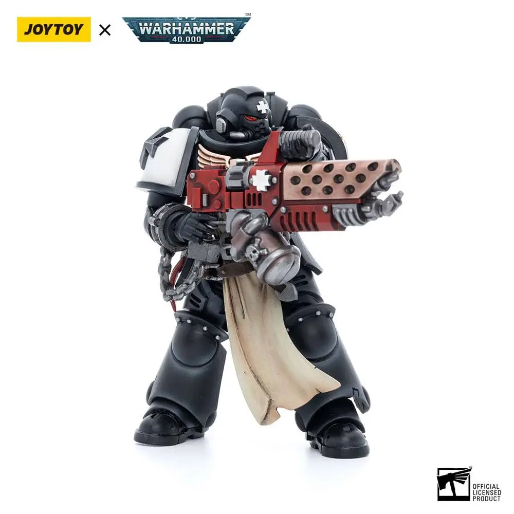 Warhammer 40k Action Figure 4-Pack 1/18 Black Templars Army Primaris Crusader Squad 12 cm product photo