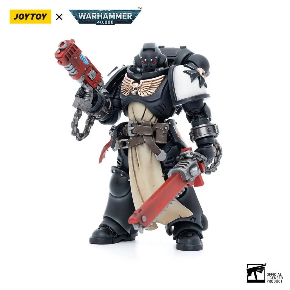 Warhammer 40k Action Figure 4-Pack 1/18 Black Templars Army Primaris Crusader Squad 12 cm product photo