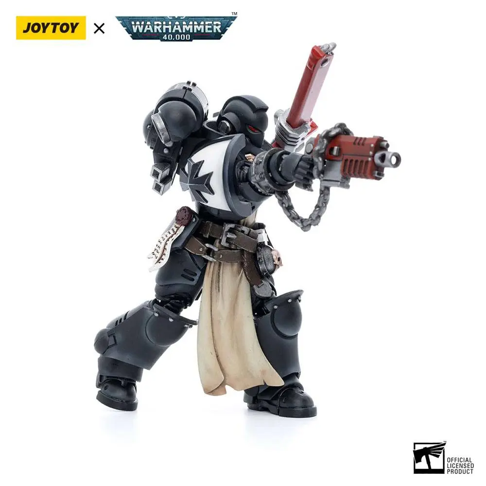 Warhammer 40k Action Figure 4-Pack 1/18 Black Templars Army Primaris Crusader Squad 12 cm product photo