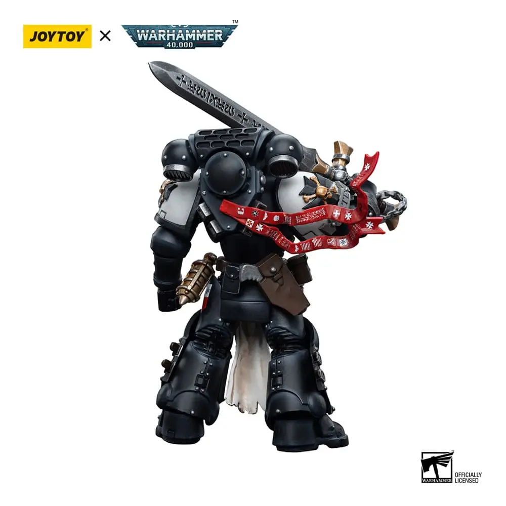 Warhammer 40k Action Figure 1/18 Black Templars Emperor's Champion Bayard's Revenge 12 cm product photo