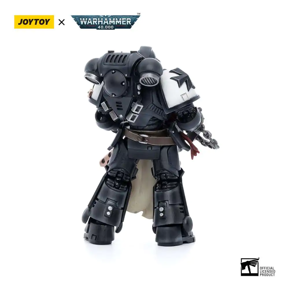 Warhammer 40k Action Figure 1/18 Black Templars Primaris Initiate Brother Raemont 12 cm product photo