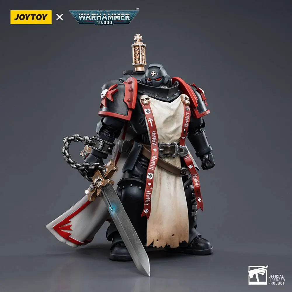 Warhammer 40k Action Figure 1/18 Black Templars Primaris Sword Brethren Eberwulf 12 cm product photo