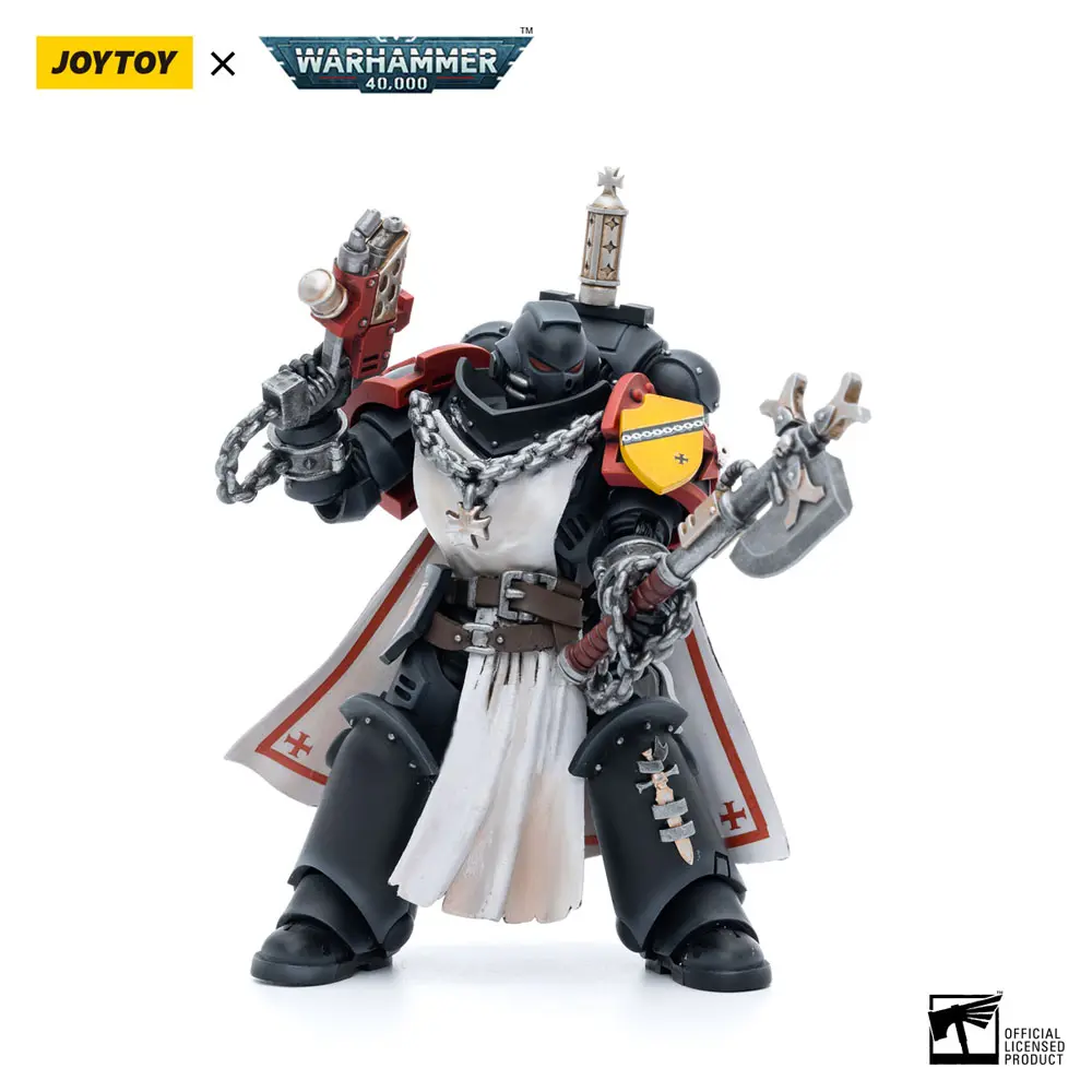 Warhammer 40k Action Figure 1/18 Black Templars Primaris Sword Brethren Granbertus 12 cm product photo