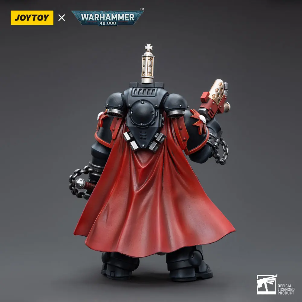 Warhammer 40k Action Figure 1/18 Black Templars Primaris Sword Brethren Granbertus 12 cm product photo