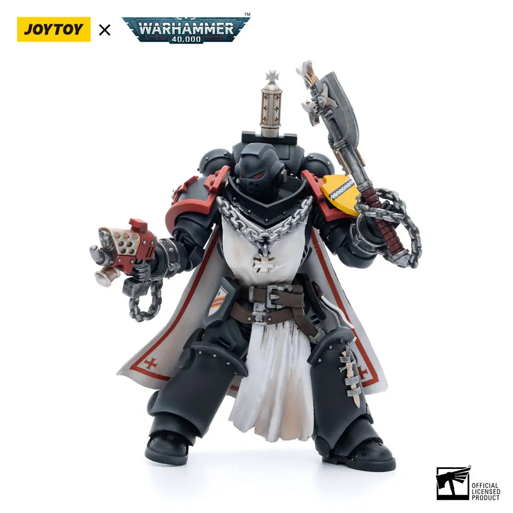 Warhammer 40k Action Figure 1/18 Black Templars Primaris Sword Brethren Granbertus 12 cm product photo