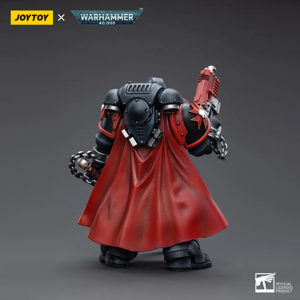 Warhammer 40k Action Figure 1/18 Black Templars Primaris Sword Brethren Harmund 12 cm product photo