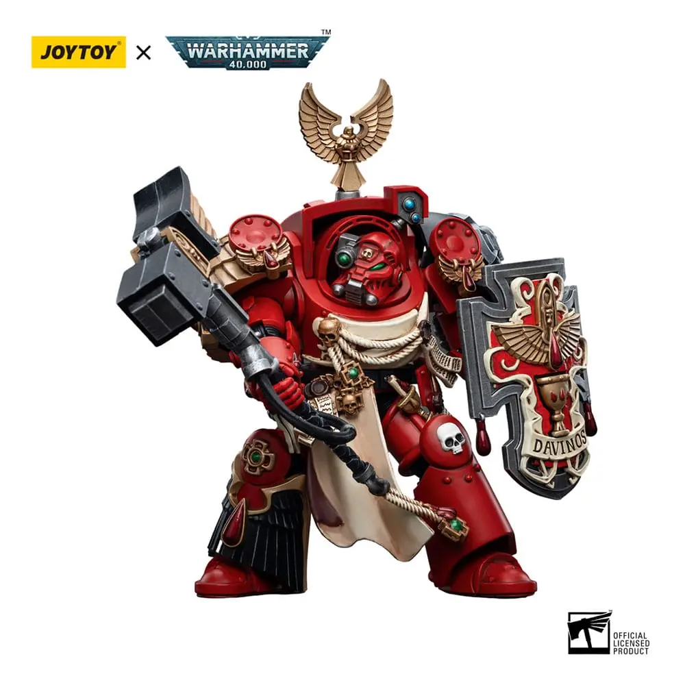 Warhammer 40k Action Figure 1/18 Blood Angels Assault Terminators Brother Davinos 12 cm product photo
