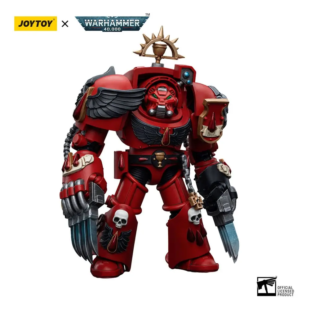 Warhammer 40k Action Figure 1/18 Blood Angels Assault Terminators Brother Tyborel 12 cm termékfotó