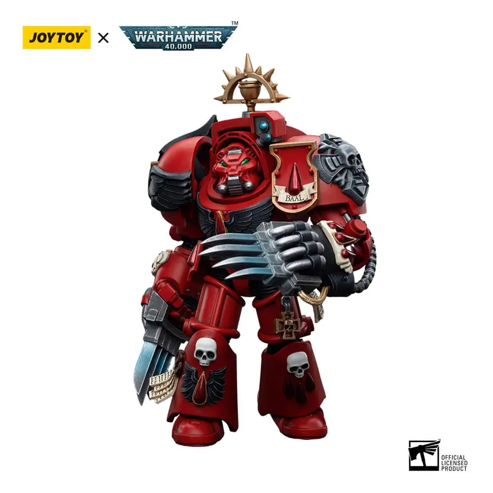 Warhammer 40k Action Figure 1/18 Blood Angels Assault Terminators Brother Tyborel 12 cm termékfotó