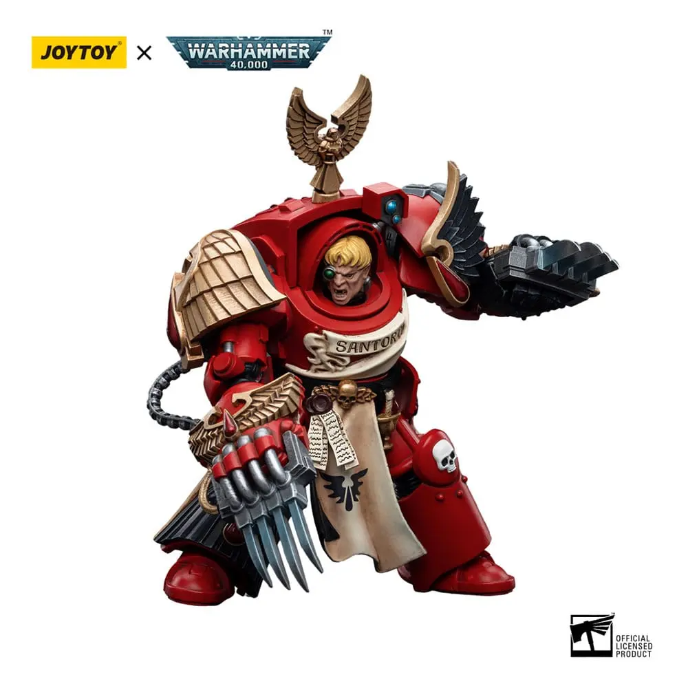 Warhammer 40k Action Figure 1/18 Blood Angels Assault Terminators Sergeant Santoro 12 cm termékfotó