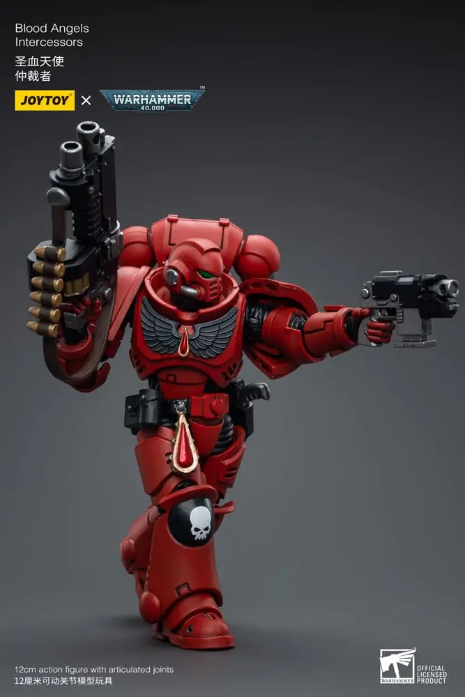 Warhammer 40k Action Figure 1/18 Blood Angels Intercessors 12 cm termékfotó