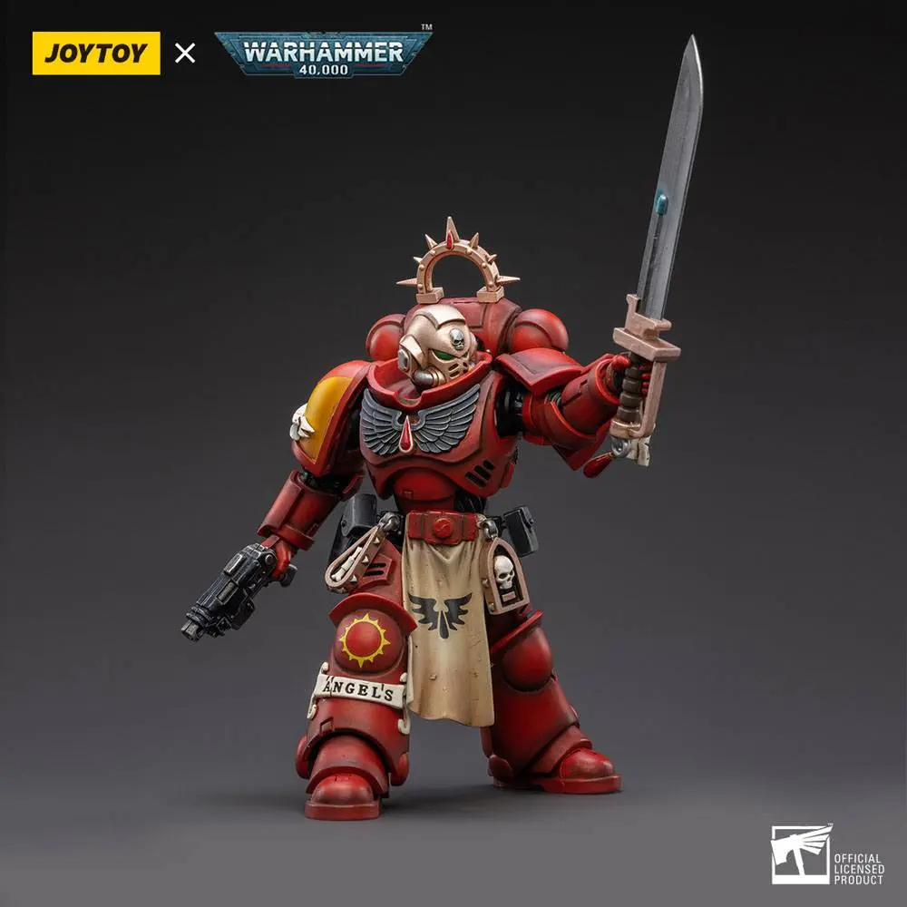 Warhammer 40k Action Figure 1/18 Blood Angels Primaris Lieutenant Tolmeron 12 cm product photo