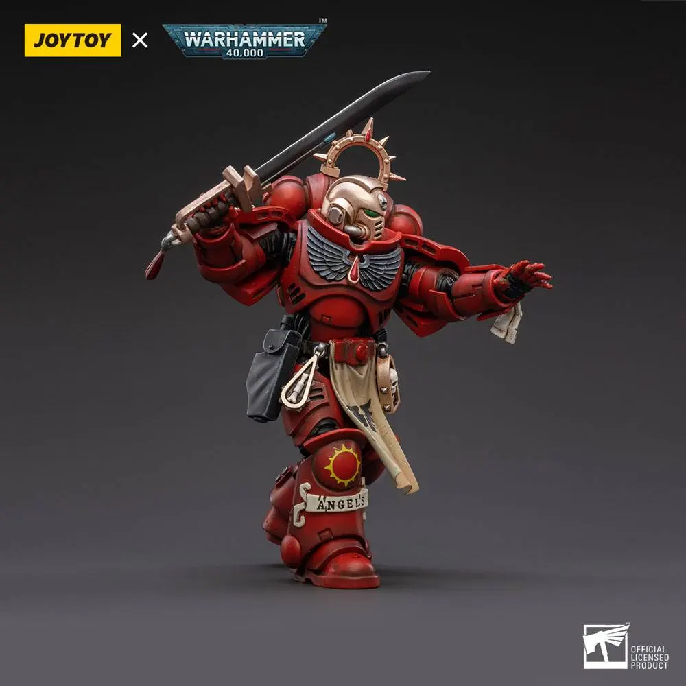 Warhammer 40k Action Figure 1/18 Blood Angels Primaris Lieutenant Tolmeron 12 cm product photo
