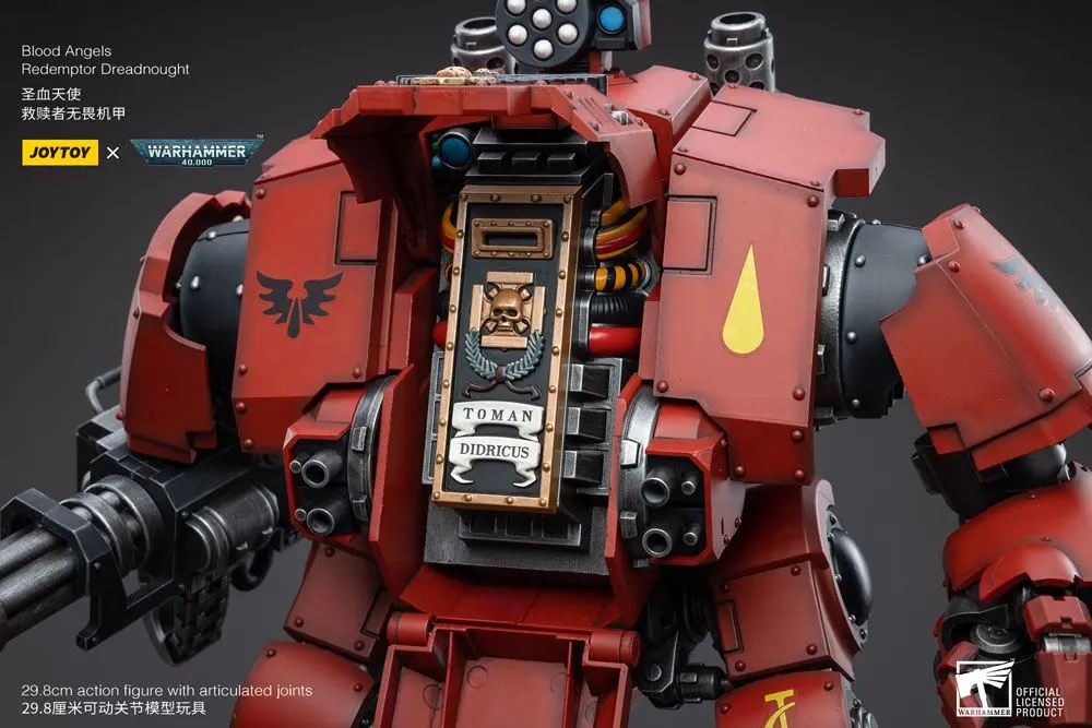 Warhammer 40k Action Figure 1/18 Blood Angels Redemptor Dreadnought 30 cm product photo