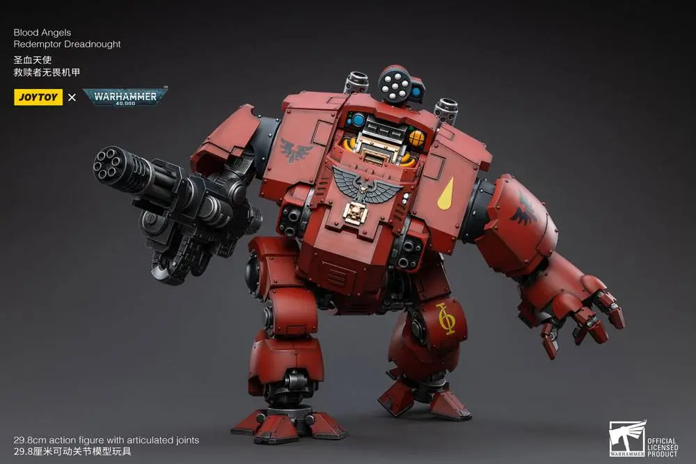 Warhammer 40k Action Figure 1/18 Blood Angels Redemptor Dreadnought 30 cm product photo