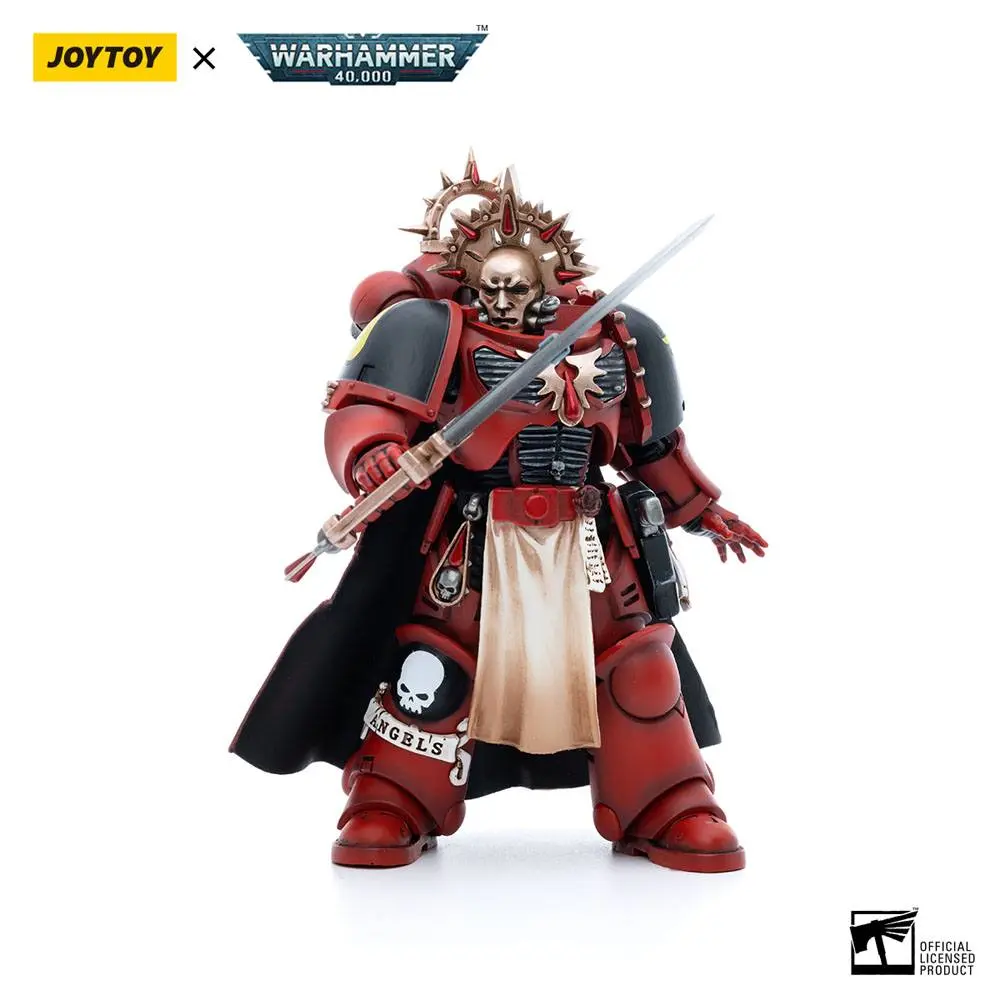 Warhammer 40k Action Figure 1/18 Blood Angels Veteran Alberigo 12 cm product photo