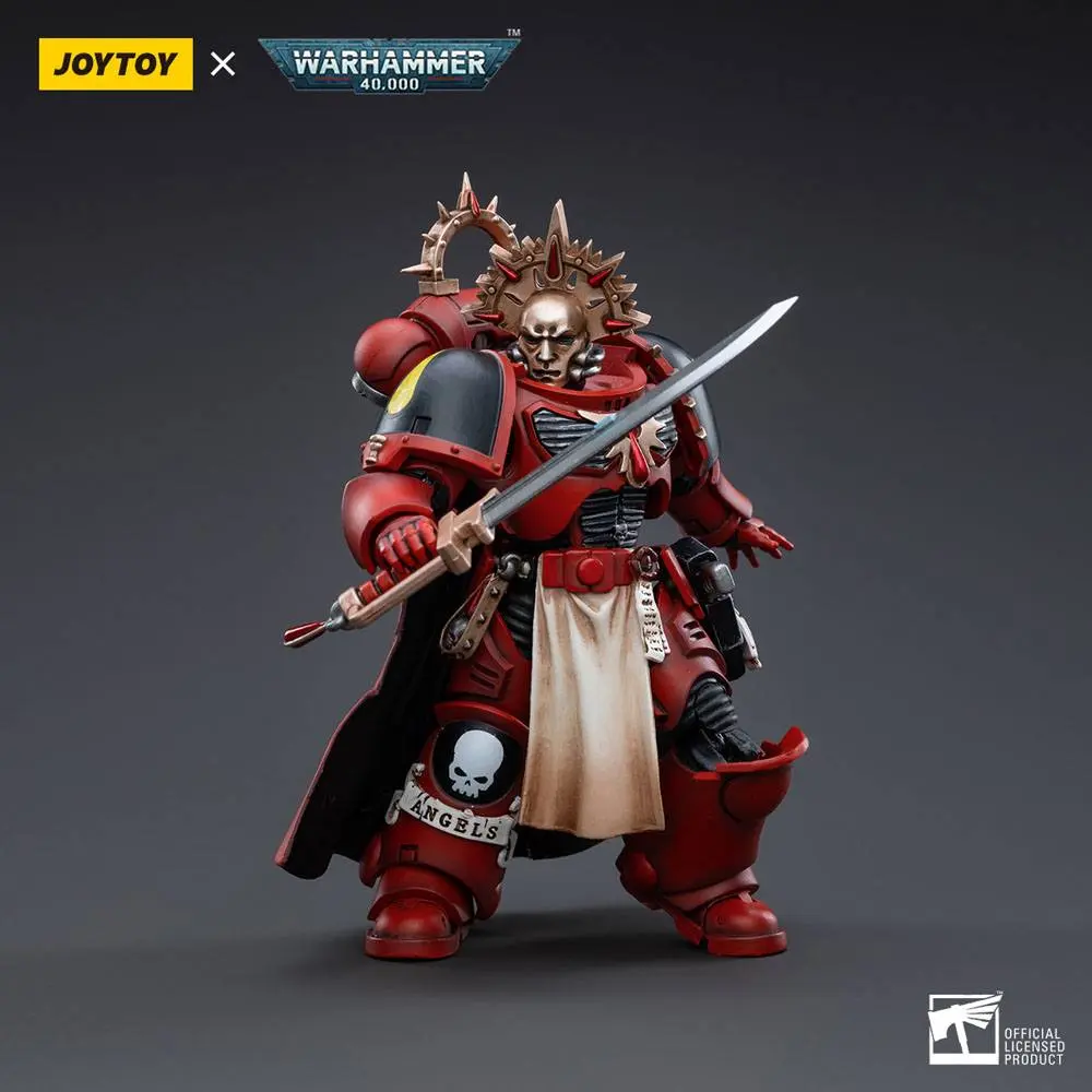 Warhammer 40k Action Figure 1/18 Blood Angels Veteran Alberigo 12 cm product photo