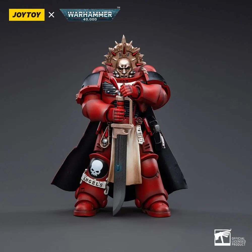 Warhammer 40k Action Figure 1/18 Blood Angels Veteran Alberigo 12 cm product photo
