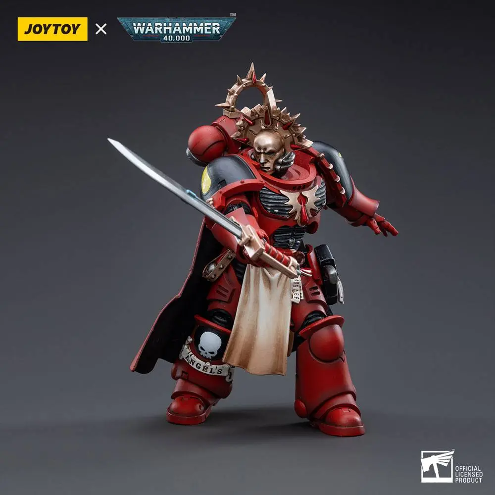 Warhammer 40k Action Figure 1/18 Blood Angels Veteran Alberigo 12 cm product photo