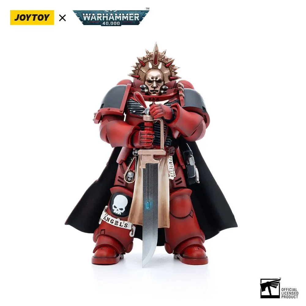 Warhammer 40k Action Figure 1/18 Blood Angels Veteran Alberigo 12 cm product photo