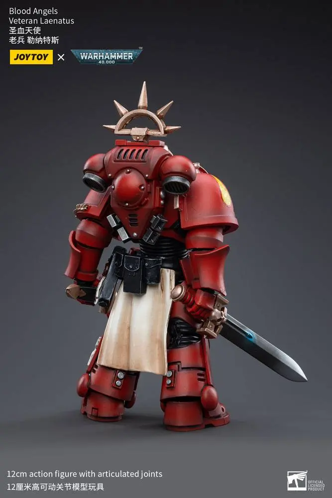 Warhammer 40k Action Figure 1/18 Blood Angels Veteran Laenatus 12 cm termékfotó