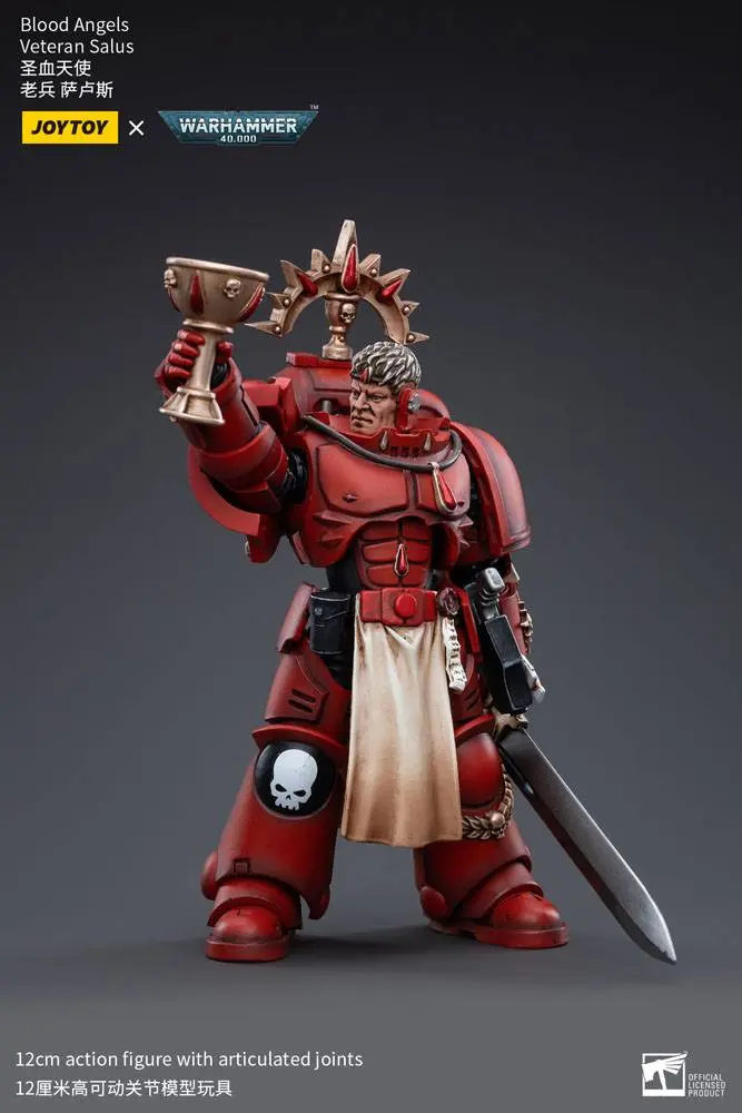 Warhammer 40k Action Figure 1/18 Blood Angels Veteran Salus 12 cm product photo