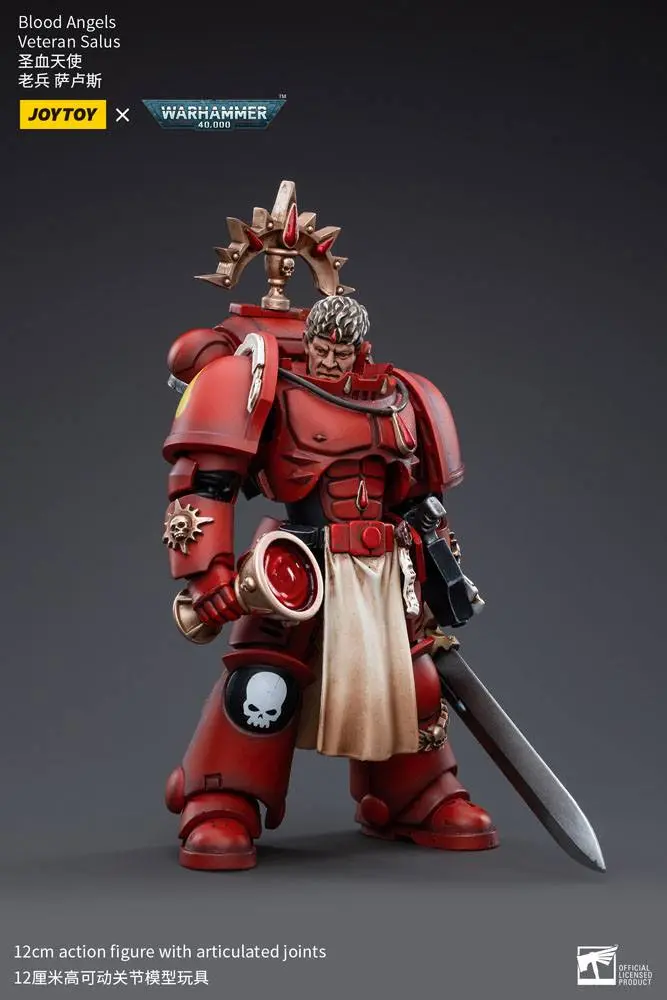 Warhammer 40k Action Figure 1/18 Blood Angels Veteran Salus 12 cm product photo