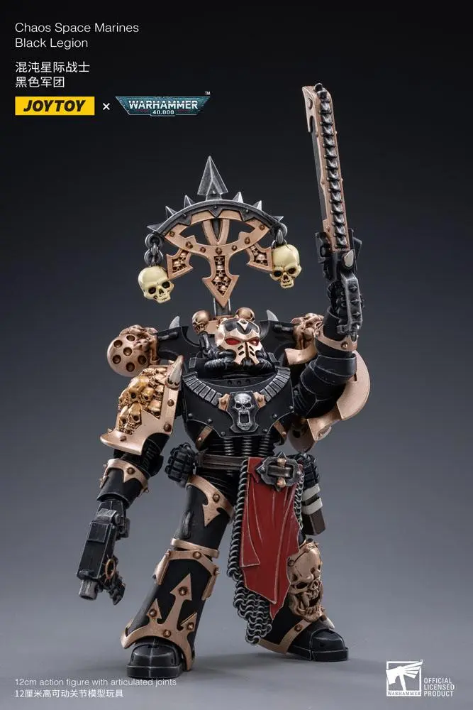 Warhammer 40k Action Figure 1/18 Chaos Space Marine 04 12 cm product photo