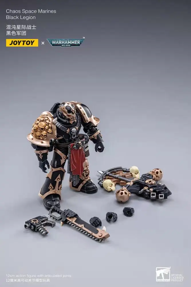 Warhammer 40k Action Figure 1/18 Chaos Space Marine 04 12 cm product photo