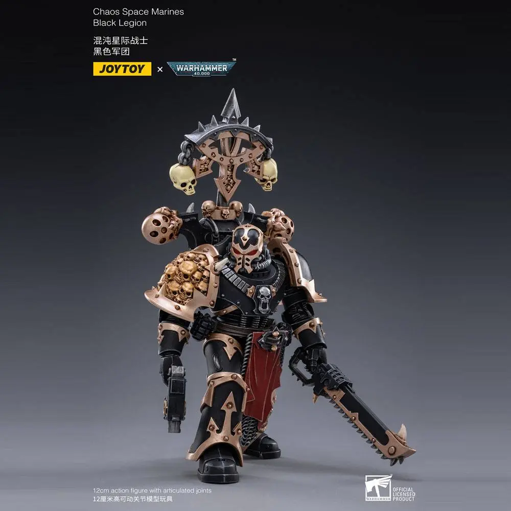 Warhammer 40k Action Figure 1/18 Chaos Space Marine 04 12 cm product photo