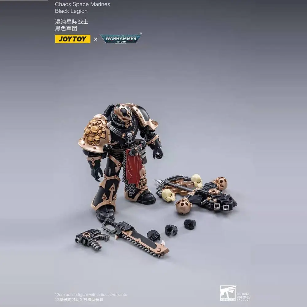 Warhammer 40k Action Figure 1/18 Chaos Space Marine 04 12 cm product photo