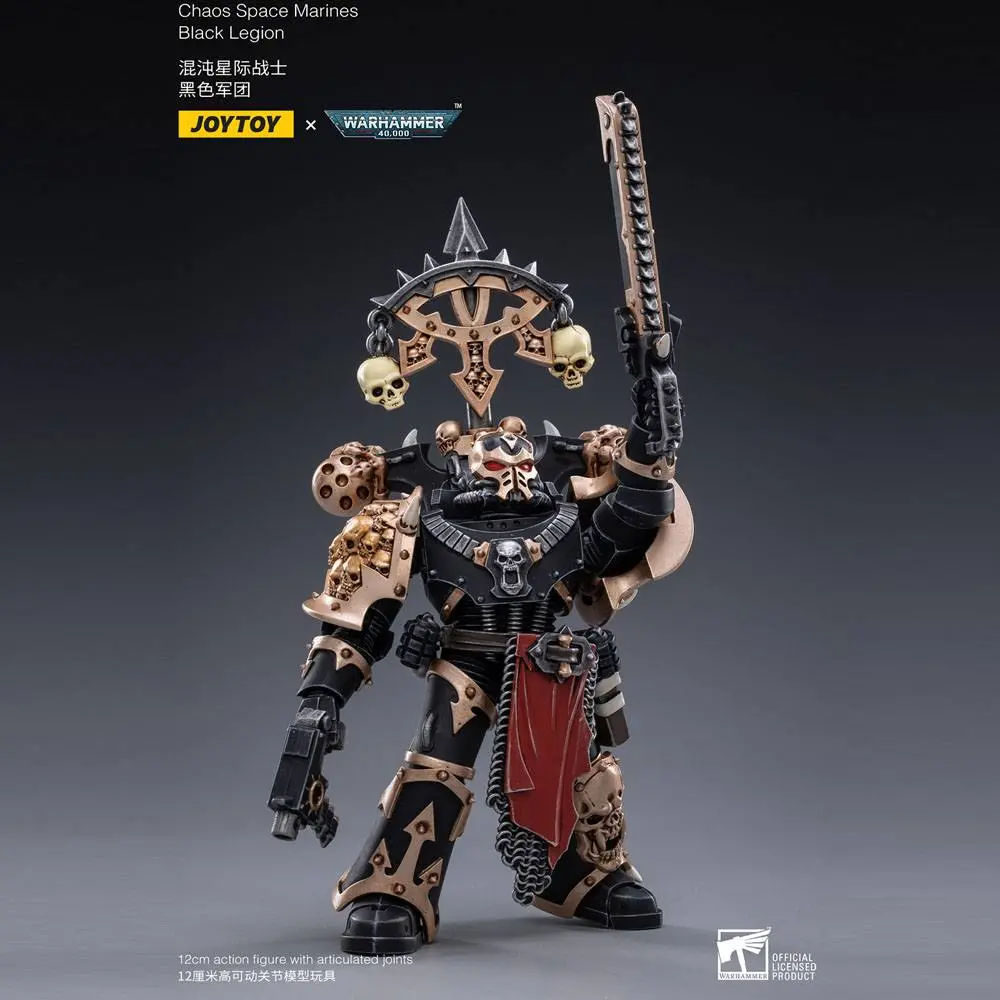 Warhammer 40k Action Figure 1/18 Chaos Space Marine 04 12 cm product photo