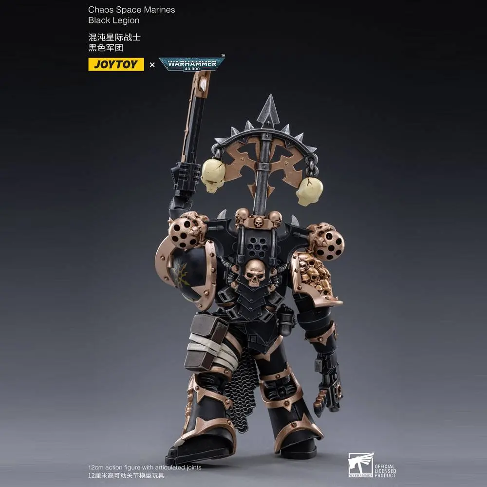 Warhammer 40k Action Figure 1/18 Chaos Space Marine 04 12 cm product photo