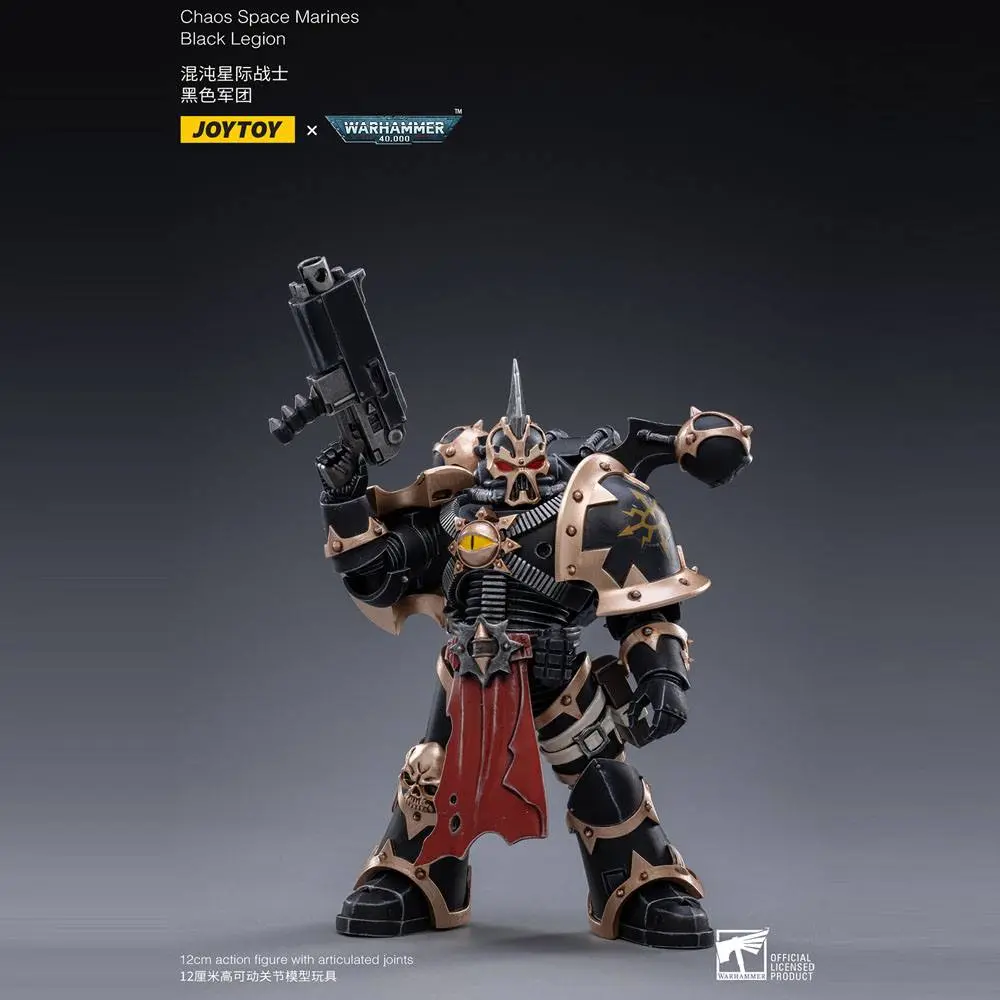 Warhammer 40k Action Figure 1/18 Chaos Space Marine 05 12 cm product photo