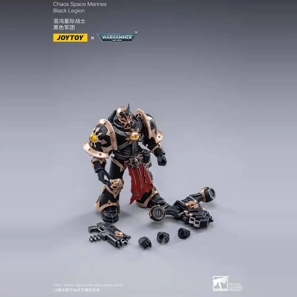 Warhammer 40k Action Figure 1/18 Chaos Space Marine 05 12 cm product photo
