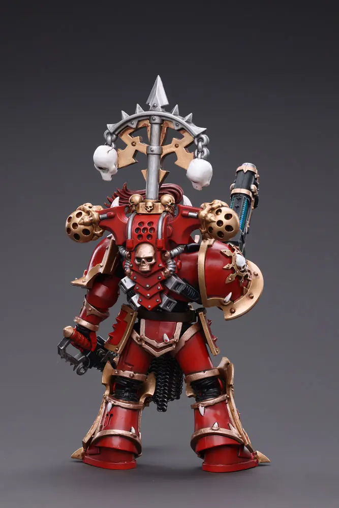Warhammer 40k Action Figure 1/18 Chaos Space Marines Crimson Slaughter Brother Karvult 12 cm product photo