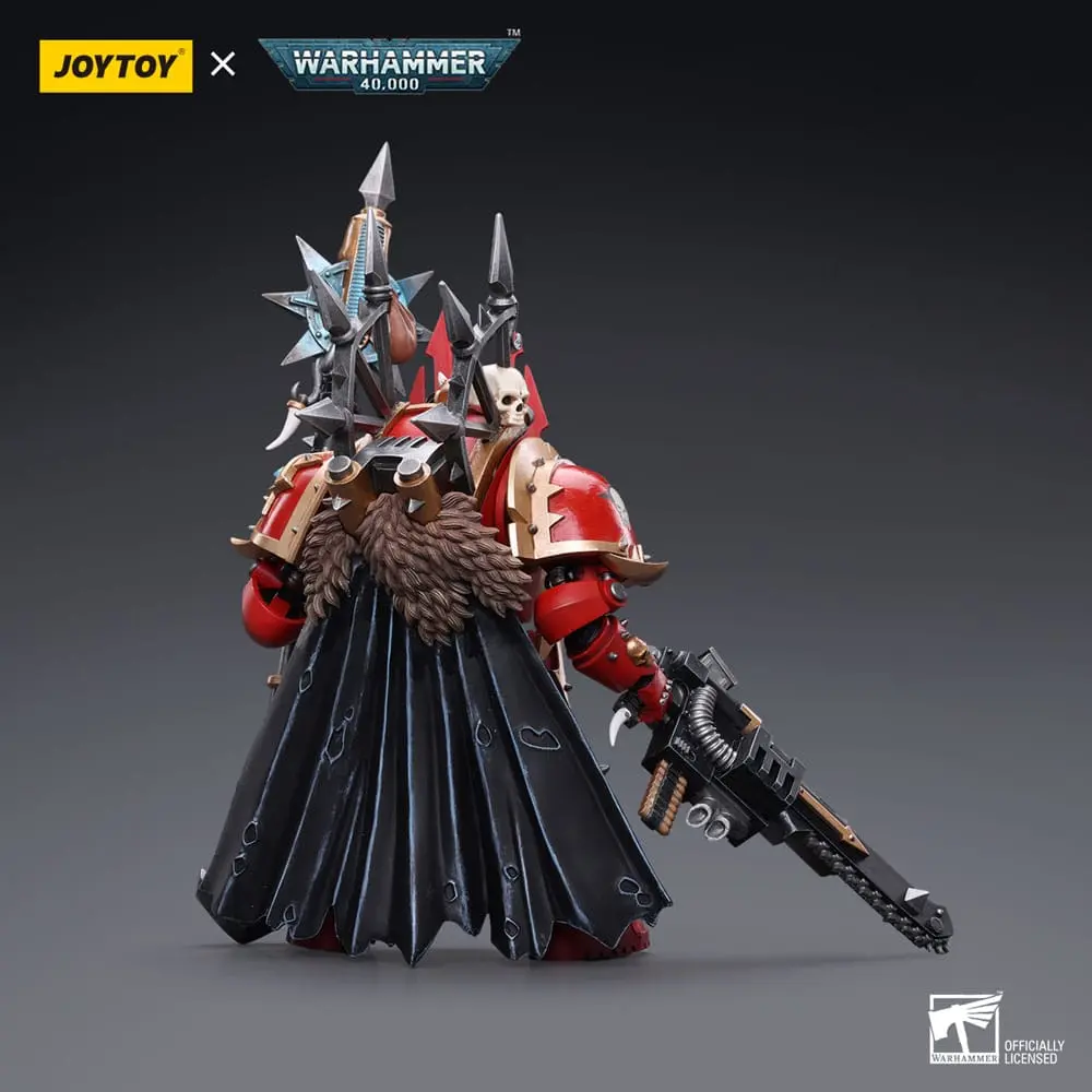 Warhammer 40k Action Figure 1/18 Chaos Space Marines Crimson Slaughter Sorcerer Lord in Terminator Armour 12 cm product photo